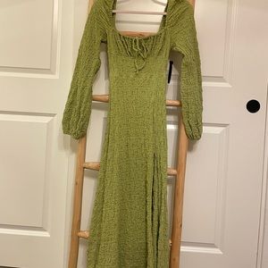 NA-KD GREEN DRESS